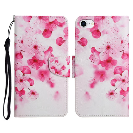 Painted Pattern Horizontal Flip Leather Case with Holder & Card Slot & Wallet, For iPhone SE 2022 / SE 2020 / 8 / 7