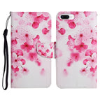 Para iPhone 8 Plus y 7 Plus / Flor roja