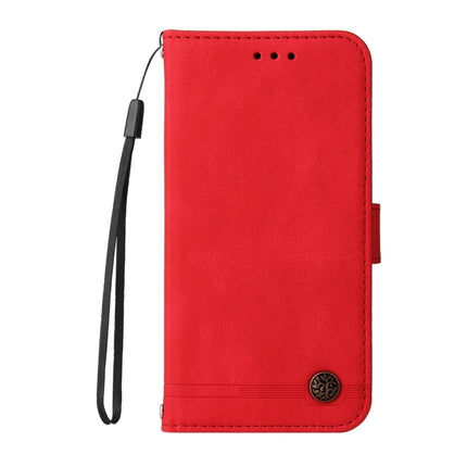Skin Feel Life Tree Metal Button Horizontal Flip Leather Case with Holder & Card Slot & Wallet & Photo Frame & Strap, For OnePlus Nord 2 5G, For OnePlus Nord CE 5G, For OPPO Realme 7 5G / V5 5G, For Xiaomi Redmi 10