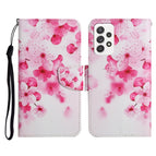 For Samsung Galaxy A52 5G / 4G / Red Flower