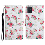 For Samsung Galaxy A71 / Red Peony Flower