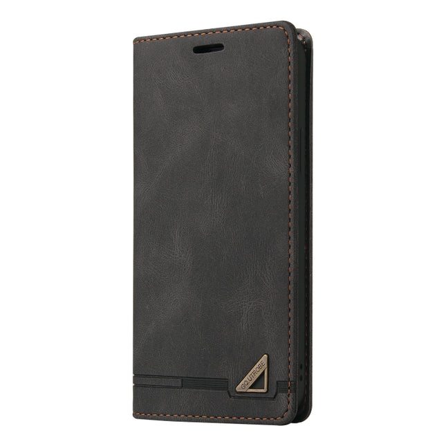 Skin Feel Anti-theft Brush Horizontal Flip Leather Case with Holder & Card Slots & Wallet, For iPhone 13 Pro Max, For iPhone 13 Pro, For iPhone 13, For iPhone 13 mini, For iPhone 12 Pro Max, For iPhone 12 / 12 Pro