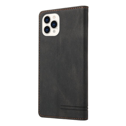 Skin Feel Anti-theft Brush Horizontal Flip Leather Case with Holder & Card Slots & Wallet, For iPhone 13 Pro Max, For iPhone 13 Pro, For iPhone 13, For iPhone 13 mini, For iPhone 12 Pro Max, For iPhone 12 / 12 Pro