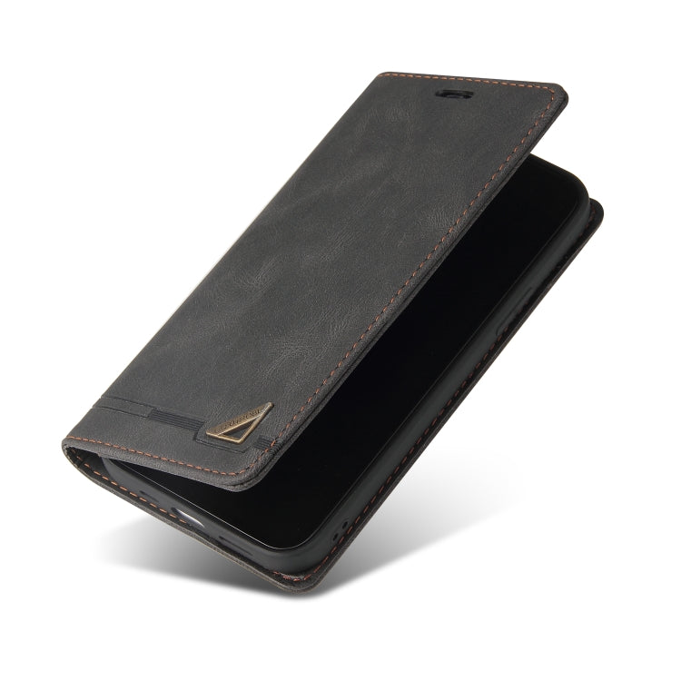 Skin Feel Anti-theft Brush Horizontal Flip Leather Case with Holder & Card Slots & Wallet, For iPhone 13 Pro Max, For iPhone 13 Pro, For iPhone 13, For iPhone 13 mini, For iPhone 12 Pro Max, For iPhone 12 / 12 Pro