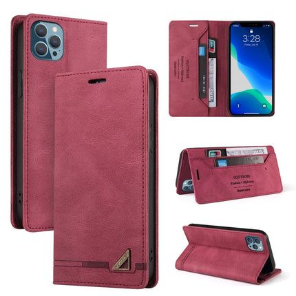 Skin Feel Anti-theft Brush Horizontal Flip Leather Case with Holder & Card Slots & Wallet, For iPhone 13 Pro Max, For iPhone 13 Pro, For iPhone 13, For iPhone 13 mini, For iPhone 12 Pro Max, For iPhone 12 / 12 Pro