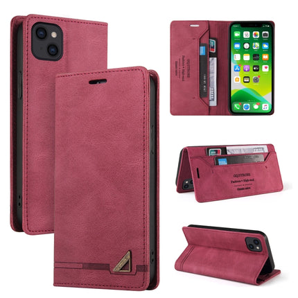 Skin Feel Anti-theft Brush Horizontal Flip Leather Case with Holder & Card Slots & Wallet, For iPhone 13 Pro Max, For iPhone 13 Pro, For iPhone 13, For iPhone 13 mini, For iPhone 12 Pro Max, For iPhone 12 / 12 Pro
