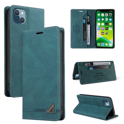 Skin Feel Anti-theft Brush Horizontal Flip Leather Case with Holder & Card Slots & Wallet, For iPhone 13 Pro Max, For iPhone 13 Pro, For iPhone 13, For iPhone 13 mini, For iPhone 12 Pro Max, For iPhone 12 / 12 Pro