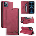 For iPhone 12 Pro Max / Wine Red