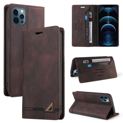Skin Feel Anti-theft Brush Horizontal Flip Leather Case with Holder & Card Slots & Wallet, For iPhone 13 Pro Max, For iPhone 13 Pro, For iPhone 13, For iPhone 13 mini, For iPhone 12 Pro Max, For iPhone 12 / 12 Pro