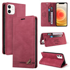 For iPhone 12 / 12 Pro / Wine Red