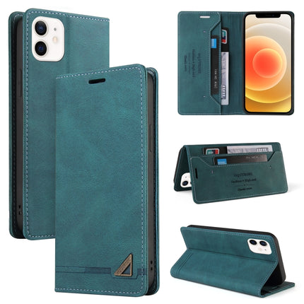 Skin Feel Anti-theft Brush Horizontal Flip Leather Case with Holder & Card Slots & Wallet, For iPhone 13 Pro Max, For iPhone 13 Pro, For iPhone 13, For iPhone 13 mini, For iPhone 12 Pro Max, For iPhone 12 / 12 Pro