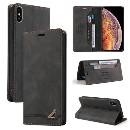 Skin Feel Anti-theft Brush Horizontal Flip Leather Case with Holder & Card Slots & Wallet, For iPhone X / XS, For iPhone SE 2022 / SE 2020 / 8 / 7, For iPhone 8 Plus & 7 Plus