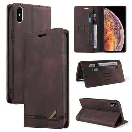 Skin Feel Anti-theft Brush Horizontal Flip Leather Case with Holder & Card Slots & Wallet, For iPhone X / XS, For iPhone SE 2022 / SE 2020 / 8 / 7, For iPhone 8 Plus & 7 Plus