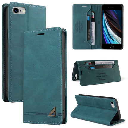 Skin Feel Anti-theft Brush Horizontal Flip Leather Case with Holder & Card Slots & Wallet, For iPhone X / XS, For iPhone SE 2022 / SE 2020 / 8 / 7, For iPhone 8 Plus & 7 Plus