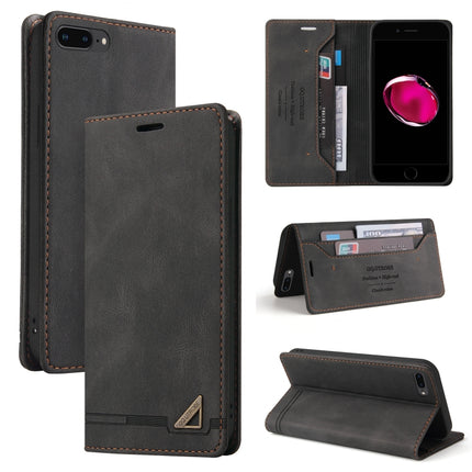 Skin Feel Anti-theft Brush Horizontal Flip Leather Case with Holder & Card Slots & Wallet, For iPhone X / XS, For iPhone SE 2022 / SE 2020 / 8 / 7, For iPhone 8 Plus & 7 Plus