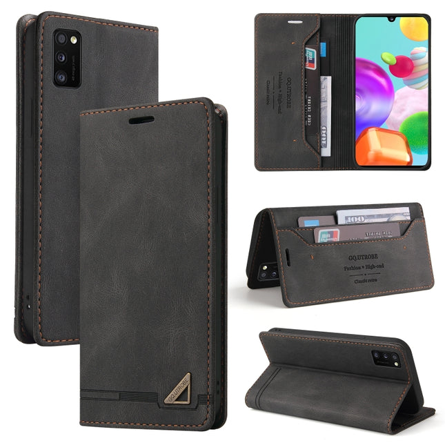 Skin Feel Anti-theft Brush Horizontal Flip Leather Case with Holder & Card Slots & Wallet, For Samsung Galaxy A41, For Samsung Galaxy A42 5G, For Samsung Galaxy A50, For Samsung Galaxy A51, For Samsung Galaxy A51 5G, For Samsung Galaxy A52 5G / 4G