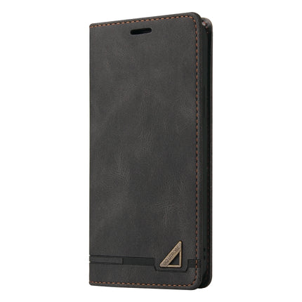 For Samsung Galaxy A03s 166mm Skin Feel Anti-theft Brush Horizontal Flip Leather Case with Holder & Card Slots & Wallet(Brown)