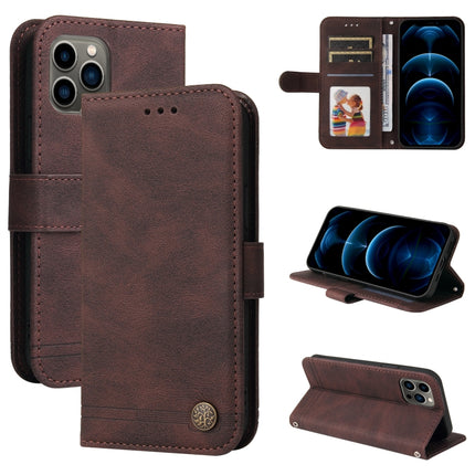 Skin Feel Life Tree Metallknopf Horizontal Flip Ledertasche mit Halter &amp; Kartensteckplatz &amp; Geldbörse &amp; Bilderrahmen &amp; Gurt, für iPhone 6 / 6s, für iPhone 6 Plus / 6s Plus