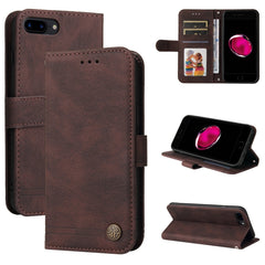 Skin Feel Life Tree Metal Button Horizontal Flip Leather Case with Holder & Card Slot & Wallet & Photo Frame & Strap, For iPhone 12 Pro Max, For iPhone 11, For iPhone 11 Pro, For iPhone 11 Pro Max, For iPhone SE 2022 / SE 2020 / 8 / 7