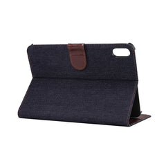 Denim Texture Smart Leder PC Tablet Hülle, Für iPad mini 6 / mini 2024