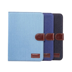 Denim Texture Smart Leder PC Tablet Hülle, Für iPad mini 6 / mini 2024