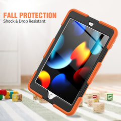 Shockproof Colorful Silicone + PC Protective Case with Holder & Pen Slot, For iPad 10.2 2021 / 2020 / 2019