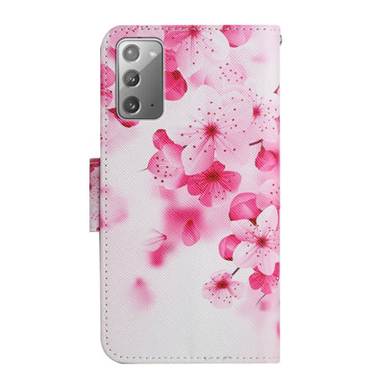 Painted Pattern Horizontal Flip Leather Case with Holder & Card Slot & Wallet, For Samsung Galaxy Note20