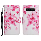 For Samsung Galaxy S10+ / Red Flower