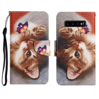 For Samsung Galaxy S10+ / Butterfly Cat