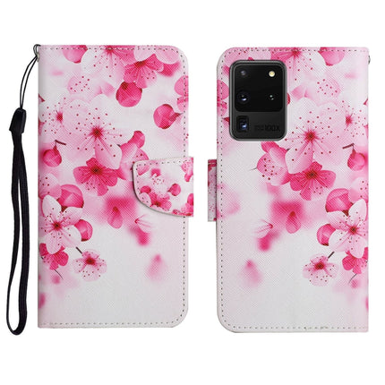Painted Pattern Horizontal Flip Leather Case with Holder & Card Slot & Wallet, For Samsung Galaxy S20 Ultra