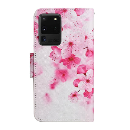 Painted Pattern Horizontal Flip Leather Case with Holder & Card Slot & Wallet, For Samsung Galaxy S20 Ultra