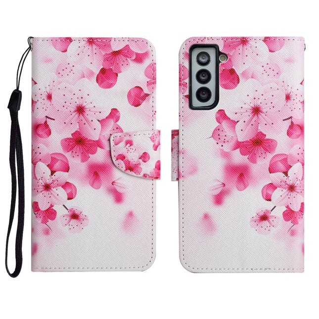 Painted Pattern Horizontal Flip Leather Case with Holder & Card Slot & Wallet, For Samsung Galaxy S21 5G