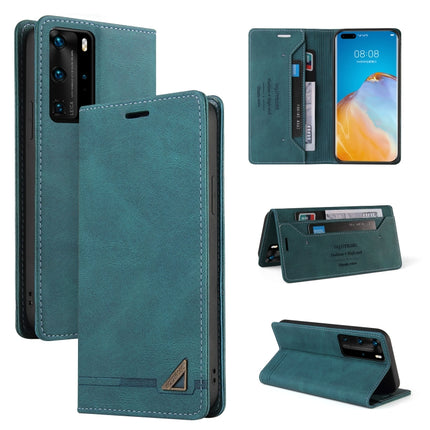 Skin Feel Anti-theft Brush Horizontal Flip Leather Case with Holder & Card Slots & Wallet, For Huawei P40, For Huawei P40 Lite, For Huawei P40 Pro, For Huawei P Smart Z, For Huawei P Smart 2021