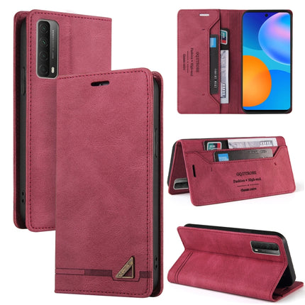 Skin Feel Anti-theft Brush Horizontal Flip Leather Case with Holder & Card Slots & Wallet, For Huawei P40, For Huawei P40 Lite, For Huawei P40 Pro, For Huawei P Smart Z, For Huawei P Smart 2021