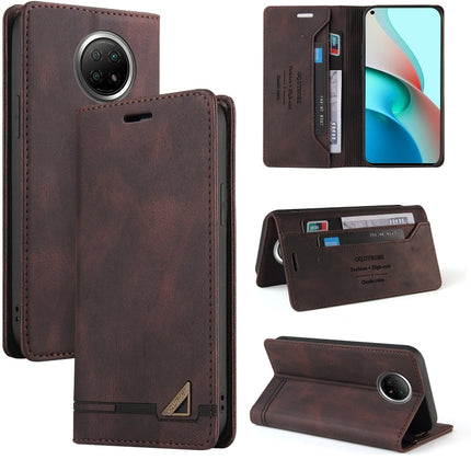 Skin Feel Anti-theft Brush Horizontal Flip Leather Case with Holder & Card Slots & Wallet, For Xiaomi Redmi Note 9 5G, For Xiaomi Redmi Note 9S, For Xiaomi Redmi Note 10 5G, For Xiaomi Redmi Note 10 Pro 5G, For Xiaomi Mi 11 Pro, For Xiaomi Mi 11 Ultra