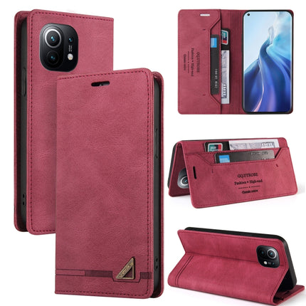 Skin Feel Anti-theft Brush Horizontal Flip Leather Case with Holder & Card Slots & Wallet, For Xiaomi Poco F3, For Xiaomi Mi 10 5G, For Xiaomi Mi 10 Lite 5G, For Xiaomi Mi 10T Lite 5G, For Xiaomi Mi 10T Pro 5G, For Xiaomi Mi 11