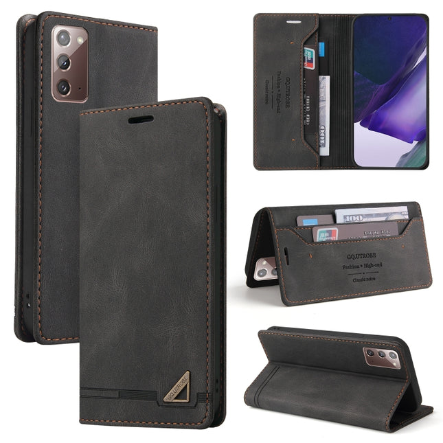 Skin Feel Anti-theft Brush Horizontal Flip Leather Case with Holder & Card Slots & Wallet, For Samsung Galaxy S20 Ultra, For Samsung Galaxy S20 FE, For Samsung Galaxy Note20, For Samsung Galaxy Note20 Ultra, For Samsung Galaxy Note10                   ...