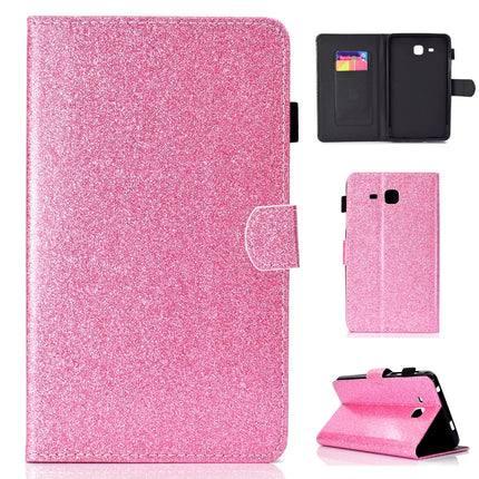 Varnish Glitter Powder Horizontal Flip Leather Case with Holder & Card Slot, For Galaxy Tab A 7.0 (2016), For Galaxy Tab A 8.0, For Galaxy Tab A 8.0 (2019), For Galaxy Tab A 10.1 (2016)