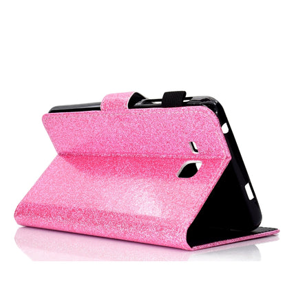 Varnish Glitter Powder Horizontal Flip Leather Case with Holder & Card Slot, For Galaxy Tab A 7.0 (2016), For Galaxy Tab A 8.0, For Galaxy Tab A 8.0 (2019), For Galaxy Tab A 10.1 (2016)