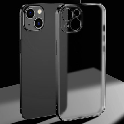 Funda a prueba de golpes de TPU esmerilado con borde galvanizado, para iPhone 13 mini, para iPhone 13, para iPhone 13 Pro, para iPhone 13 Pro Max