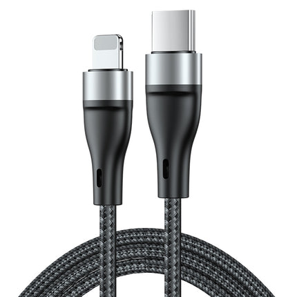 ADC-003 Type-C to 8 Pin PD Fast Charging Weave Data Cable, 1m