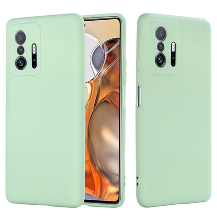 Solid Color Liquid Silicone Dropproof Full Coverage Protective Case, For ZTE Blade V30, For Xiaomi 11T 5G, For Xiaomi Redmi 10