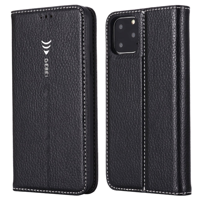 GEBEI PU+TPU Horizontal Flip Protective Case with Holder & Card Slots, For iPhone 11 Pro, For iPhone 11, For iPhone 11 Pro Max, For iPhone XS / X