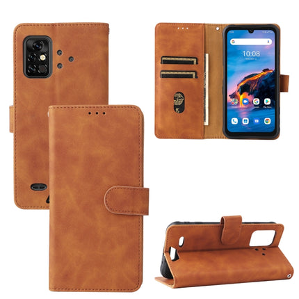 Solid Color Skin Feel Magnetic Buckle Horizontal Flip Calf Texture PU Leather Case with Holder & Card Slots & Wallet, For ZTE Blade V30 Vita, For UMIDIGI Bison Pro