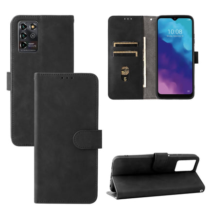 Solid Color Skin Feel Magnetic Buckle Horizontal Flip Calf Texture PU Leather Case with Holder & Card Slots & Wallet, For ZTE Blade V30 Vita, For UMIDIGI Bison Pro