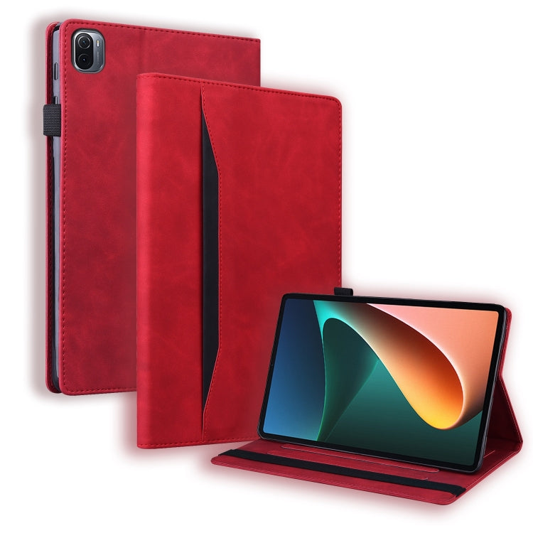 Spleißen Stoßfest Leder Tablet Fall, Für iPad mini 6 / mini 2024, Für Xiaomi Mi Pad 5 / 5 Pro