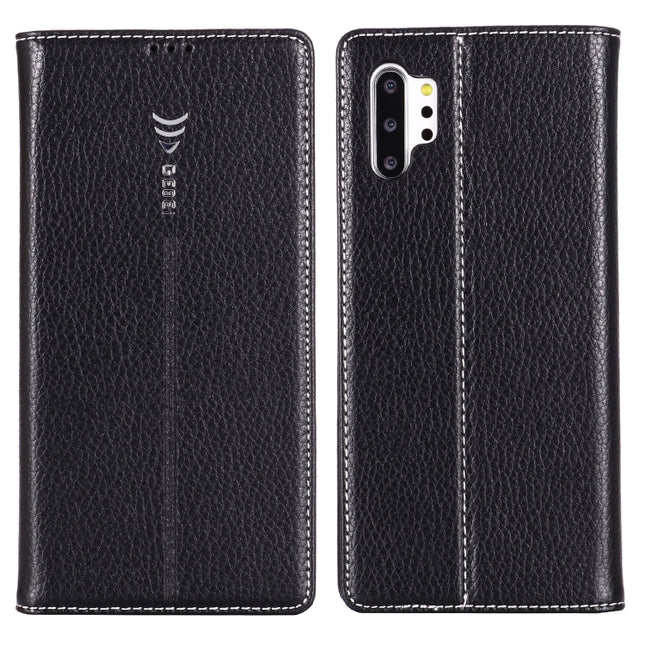 GEBEI PU+TPU Horizontal Flip Protective Case with Holder & Card Slots, For Galaxy Note 10+