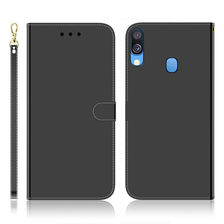 Imitated Mirror Surface Horizontal Flip Leather Case with Holder & Card Slots & Wallet & Lanyard, For Samsung Galaxy A50, For Samsung Galaxy A90 5G, For Samsung Galaxy A40, For iPhone 7 Plus / 8 Plus