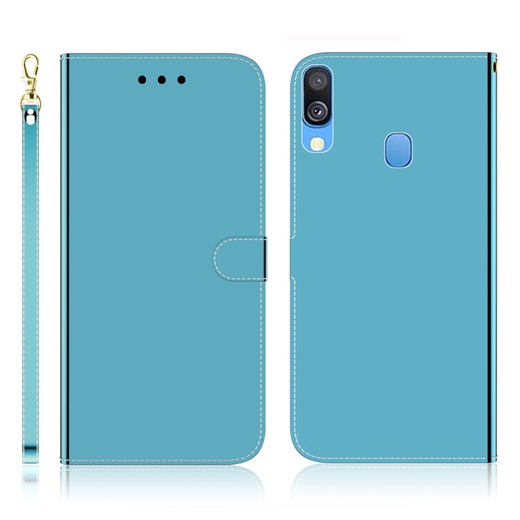 Imitated Mirror Surface Horizontal Flip Leather Case with Holder & Card Slots & Wallet & Lanyard, For Samsung Galaxy A50, For Samsung Galaxy A90 5G, For Samsung Galaxy A40, For iPhone 7 Plus / 8 Plus