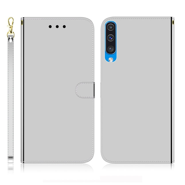 Imitated Mirror Surface Horizontal Flip Leather Case with Holder & Card Slots & Wallet & Lanyard, For Samsung Galaxy A50, For Samsung Galaxy A90 5G, For Samsung Galaxy A40, For iPhone 7 Plus / 8 Plus